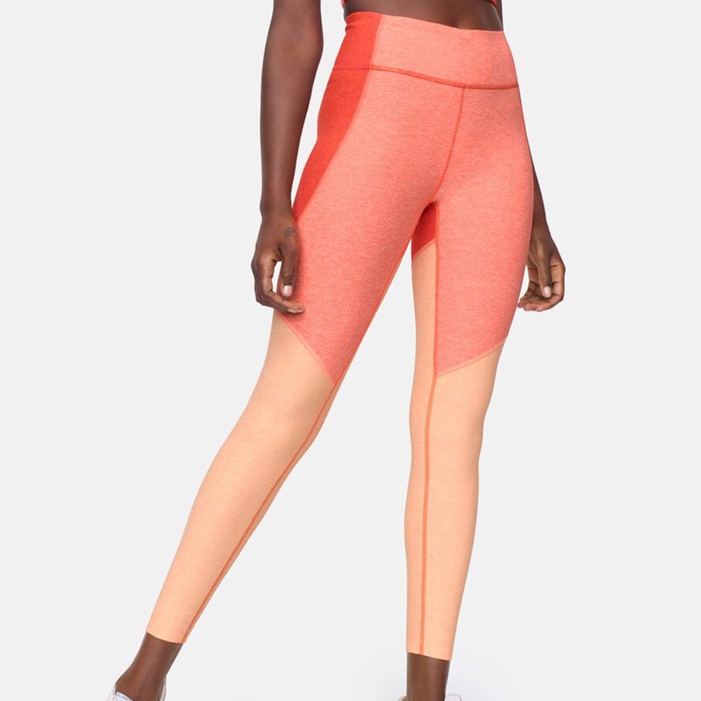 Outdoor Voices __ Warmup 7/8 Leggings Tangerine Grapefruit Snapdragon XS